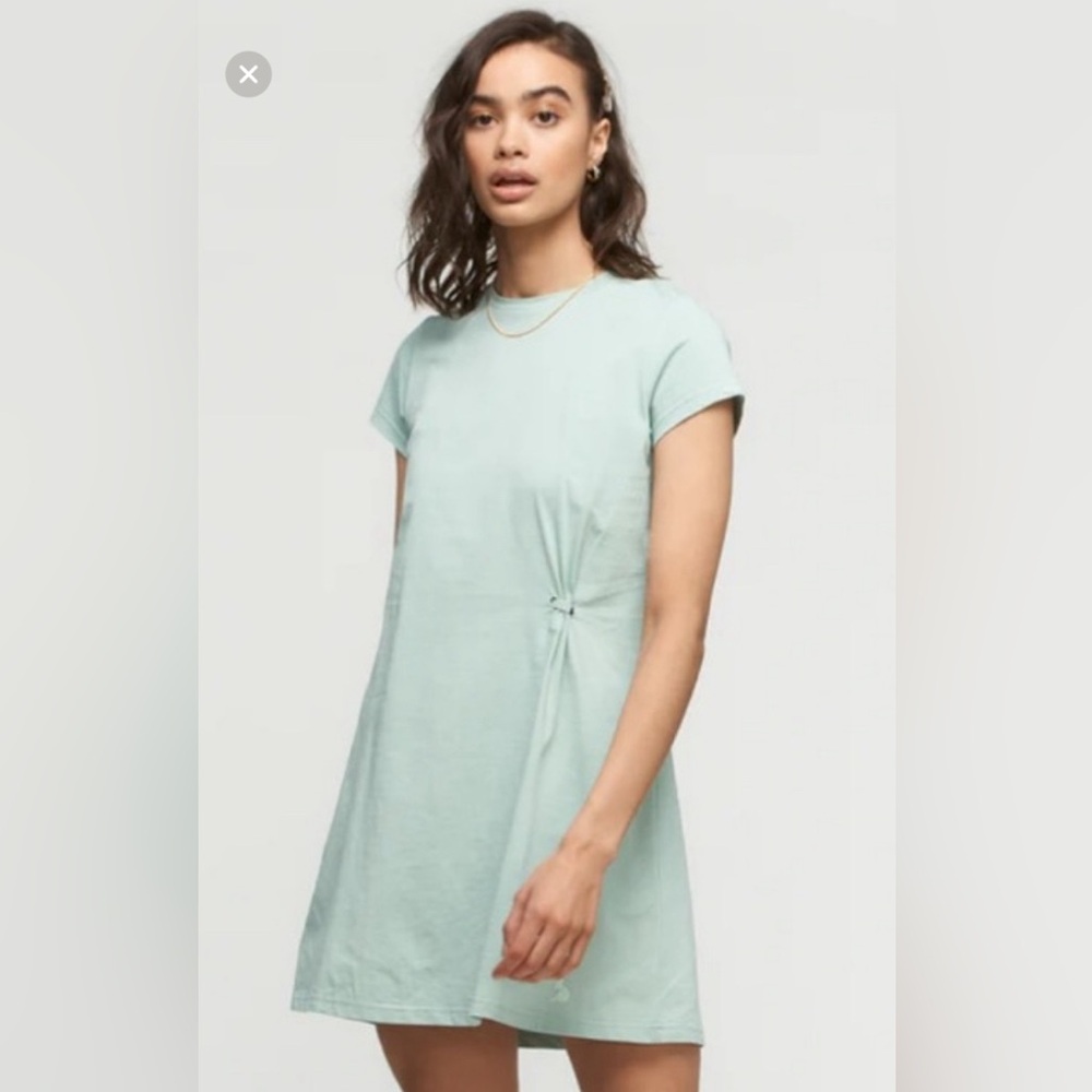 Kuwallatee 100% cotton t-shirt dress short sleeves! Crew neckline! Size M